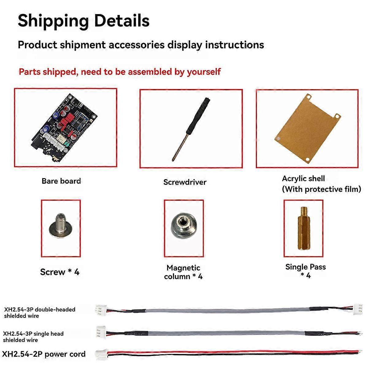 QCC5125 Bluetooth 5.1 Decoder Board Fever-Grade Decoding Board LDAC Lossless HIFI HD Sound Quality