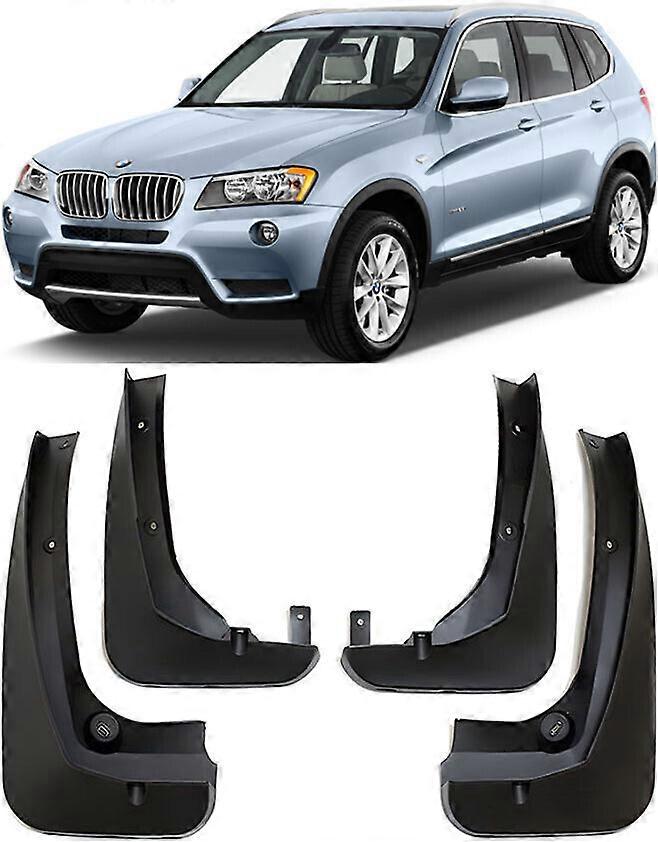 High qualityGenuine Front & Rear Splash Guards Mud Flaps Fender FOR 2011-2017 BMW X3 F25