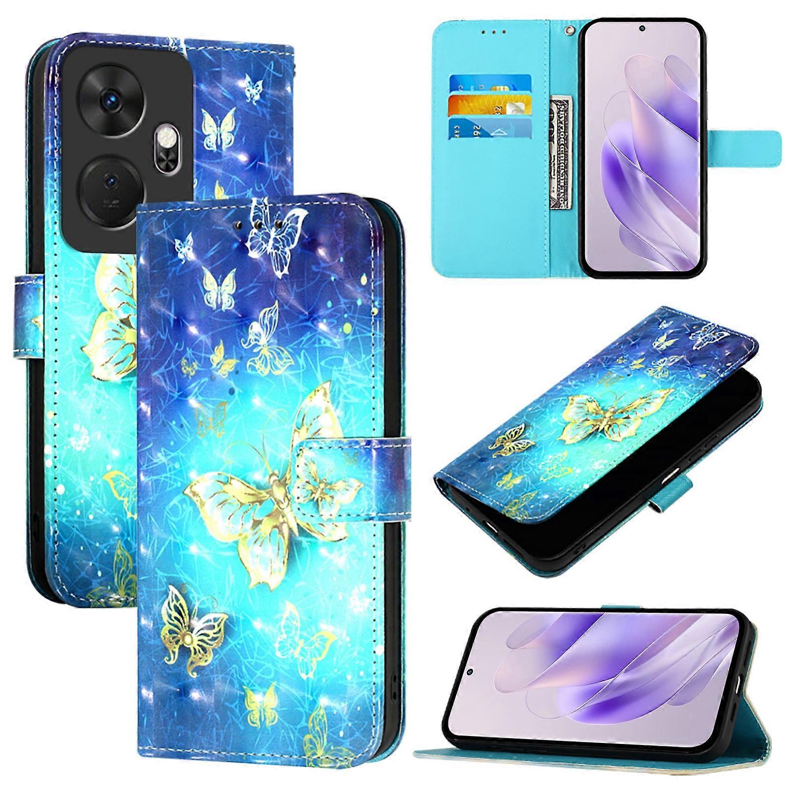 3D Painting Leather Case For Itel P55+