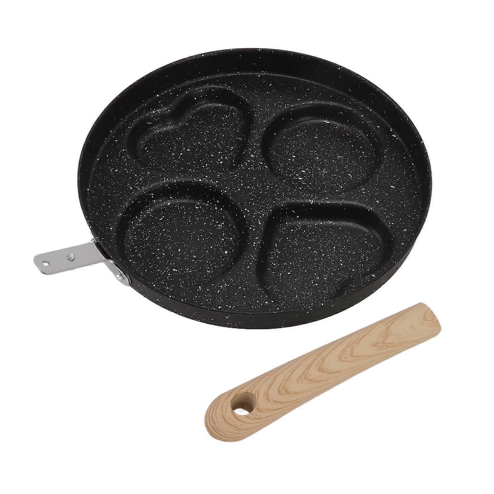 4 Cup Multifunctional Egg Frying Pan - Non-Stick Multi Egg Cooker for Breakfast