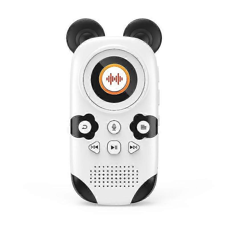 Simpatico Lettore Mp3 In Stile Panda Con Altoparlanti Per Bambini 32gb Bluetooth 5.0 Lettore Mp3 Supporto Massimo