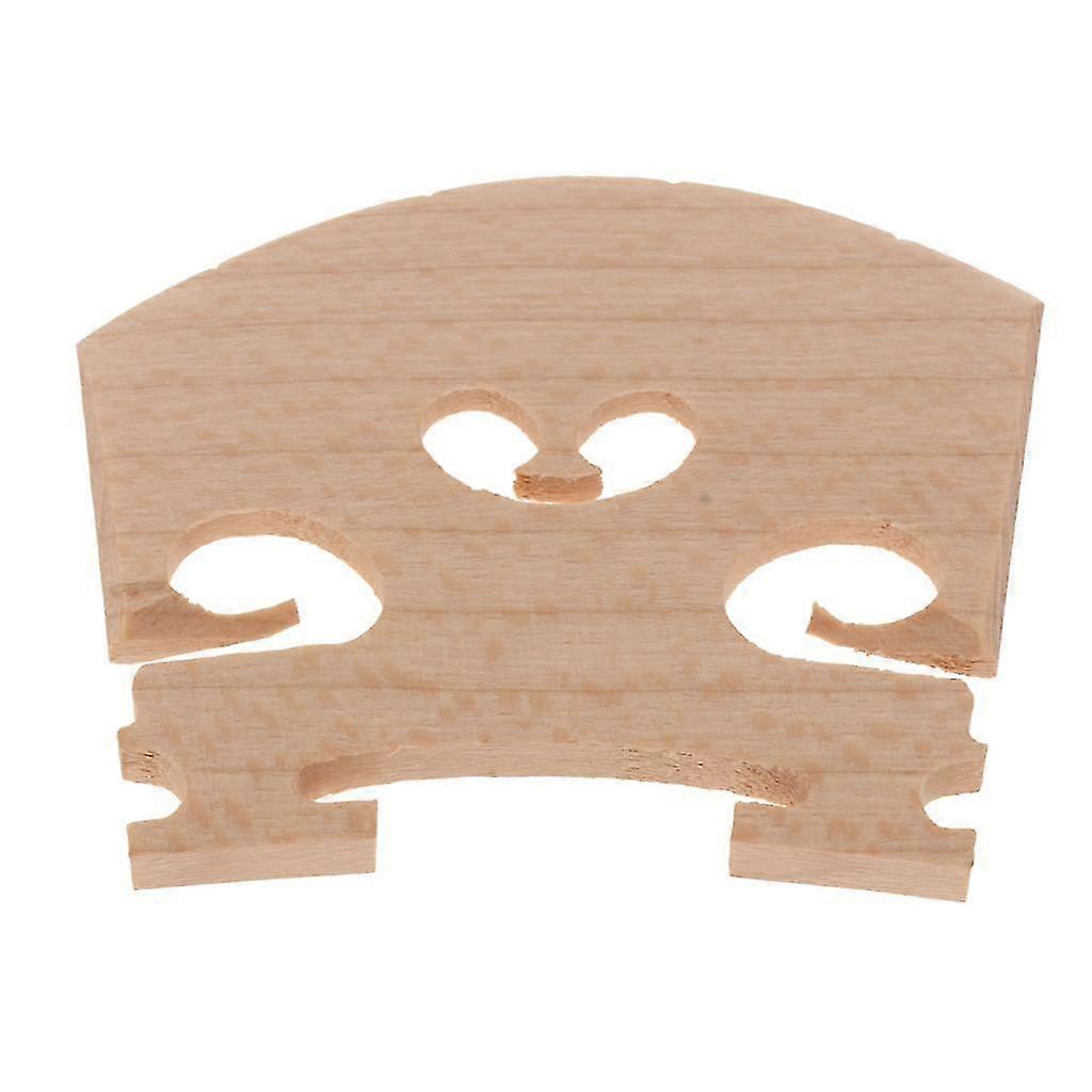 Solid Wooden Violin Bridge Musical Instrument Diy Replace 3-4 Chumian