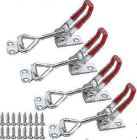 4pcs Toggle Latches Toggle Latch Box Latch Adjustable Latch Knob Toggle Latch For Cabinet Door Box Window Cabinets