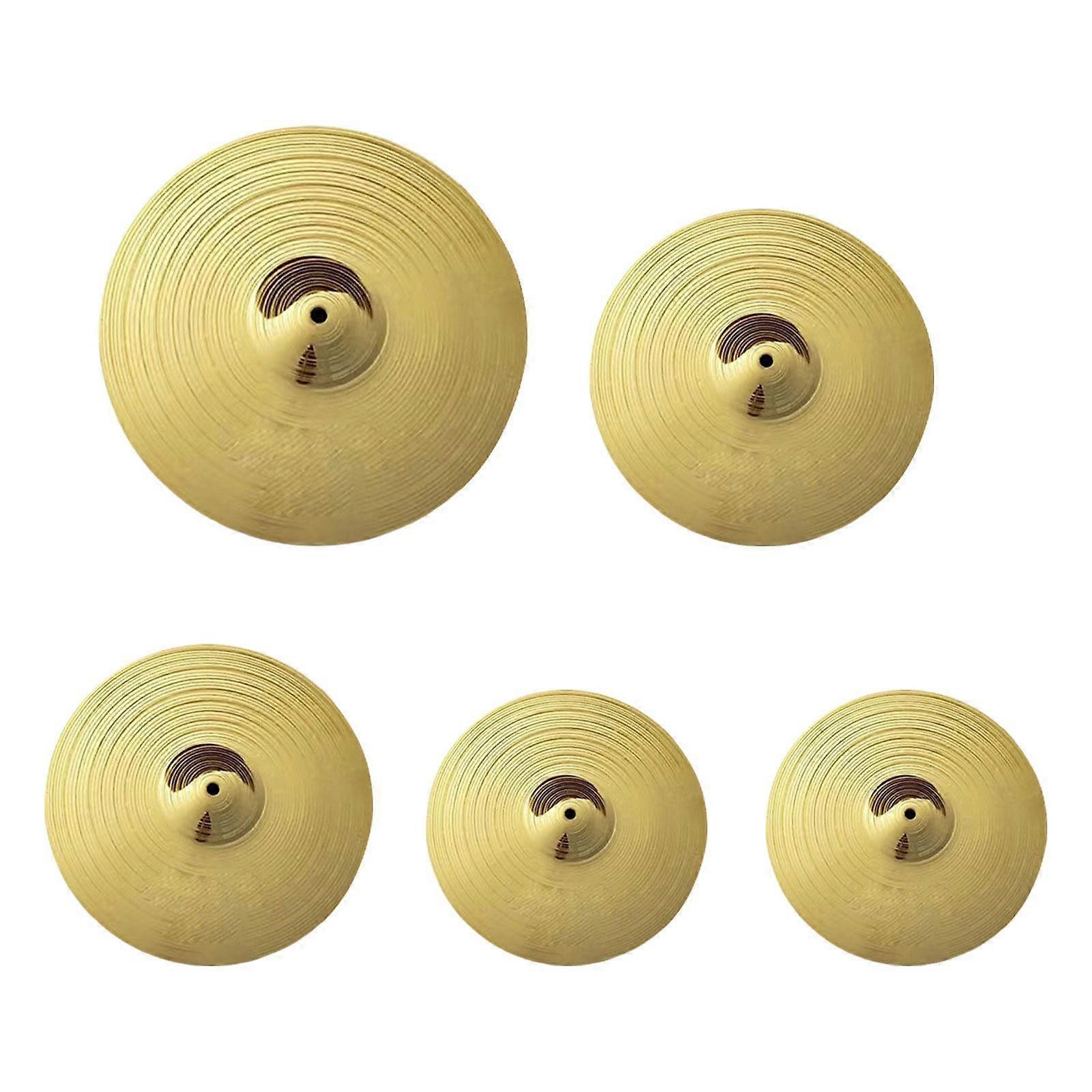 Jazz Drum Crash Cymbal Hi Hat Cymbals for Beginners Players Drum Kit