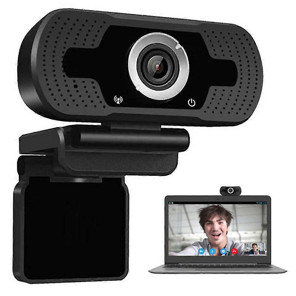 1080p Full Hd Webcam Computer Pc Laptop Camera With Microphone