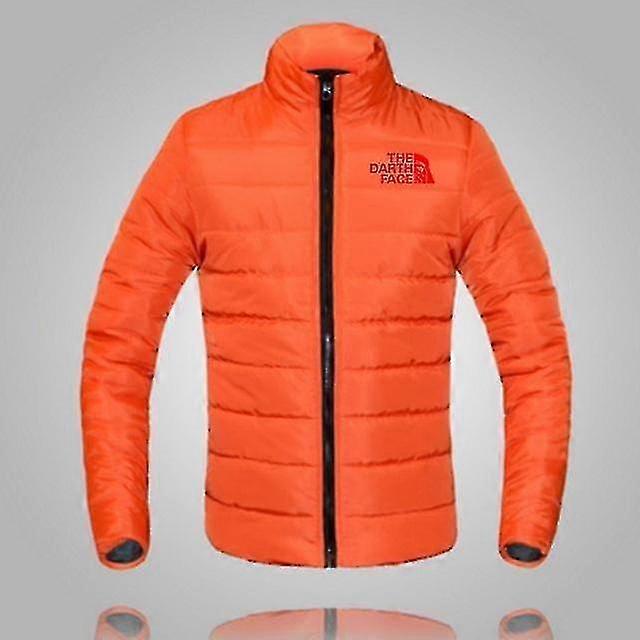 Winter Jacket Men Print Fashion Stand Collar Parka Solid Thick Jackets