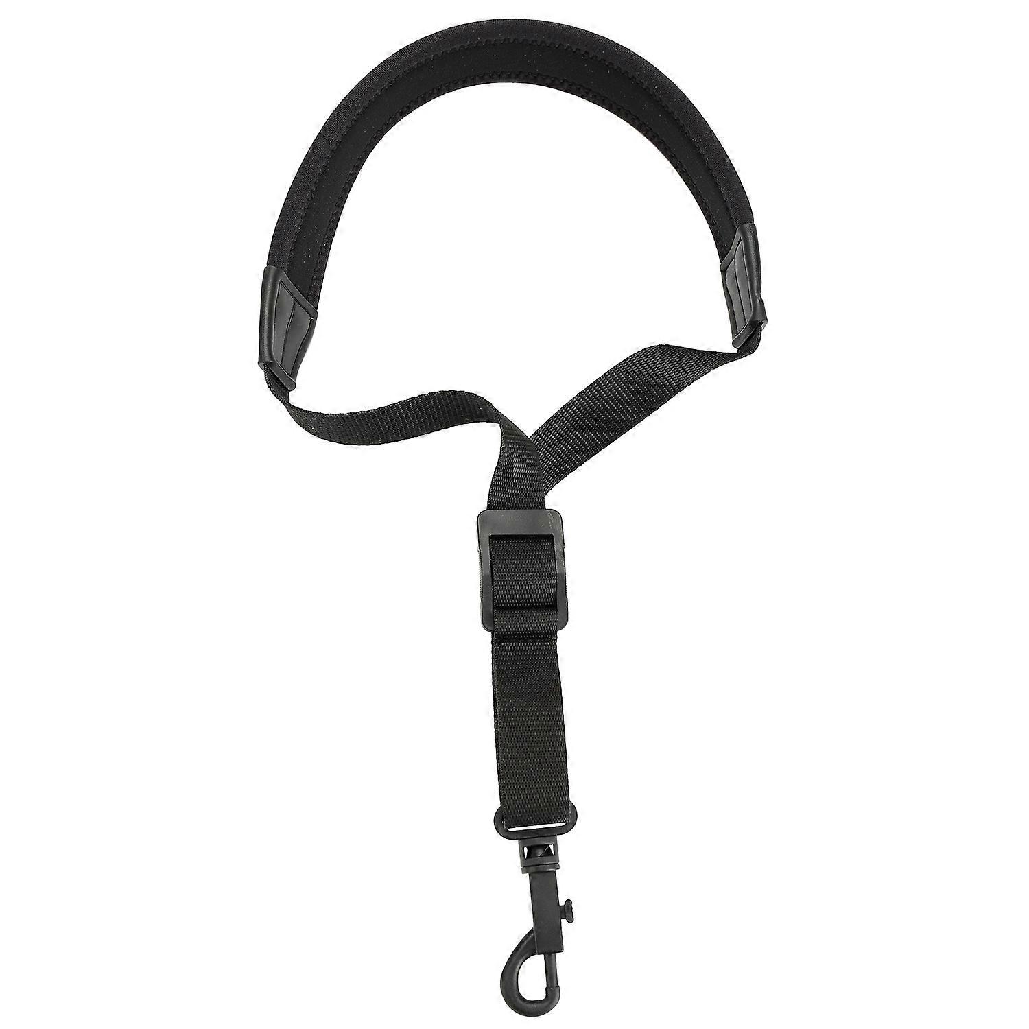 Säädettävä pehmustettu saksofonisaksofonikaulahihna Snap Hook Black ja kahvisaksofonin osat ja tarvikkeet