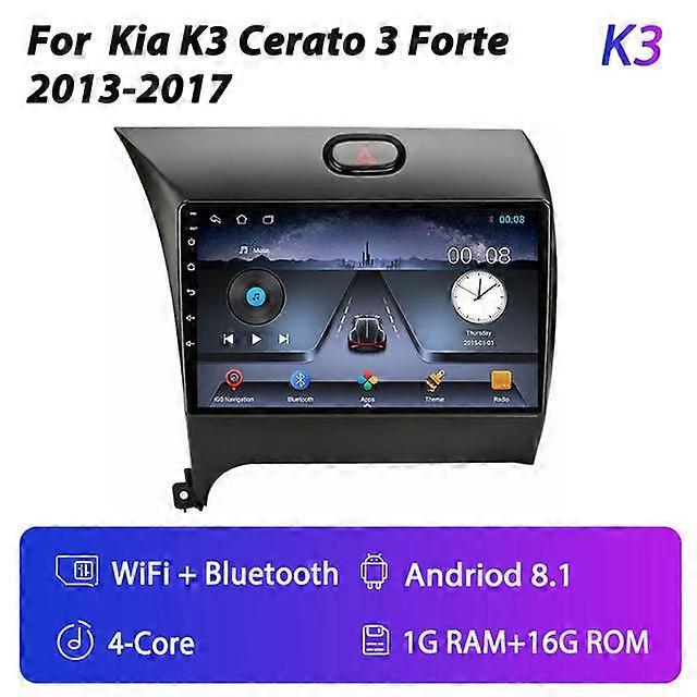 Android Car Radio for Kia K3 Cerato 3 Forte 2013-2017 Multimedia Video Player Navigation 2din Stereo DVD Head Unit Carplay Audio