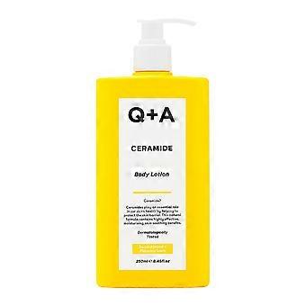 Q+A - Ceramide Body Lotion - Regenerierende Körperlotion mit Ceramiden, 250 ml