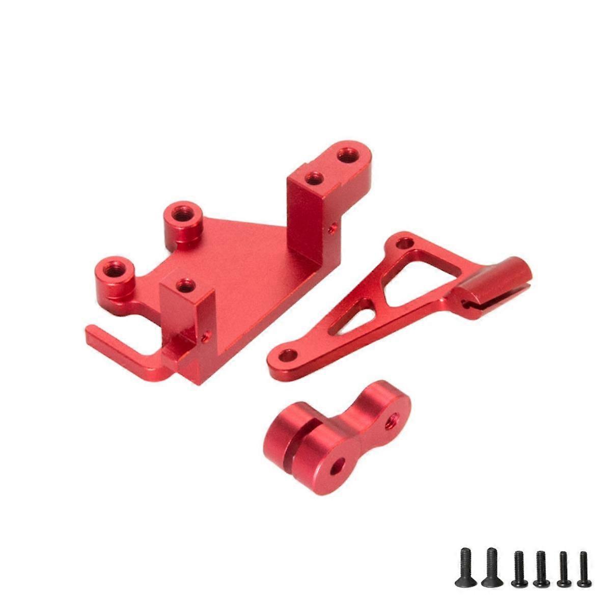 Caliper Servos Mount Servo Bracket LOS261013 for 1/4 PROMOTO-MX MOTORCYCLE LOS06000 LOS06002 Red