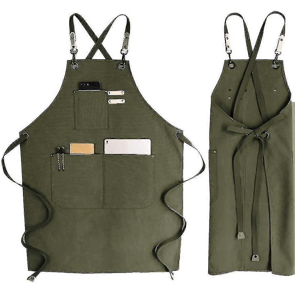 Kit Ing Ba Bib Apron, Adjable S And Lar Pockets