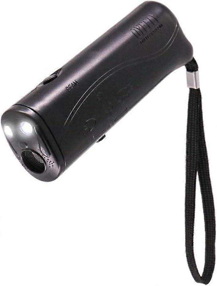 Handheld Dog Trainer, 3 in 1 with LED Flashlight,Bark Stopper Dog Trainer