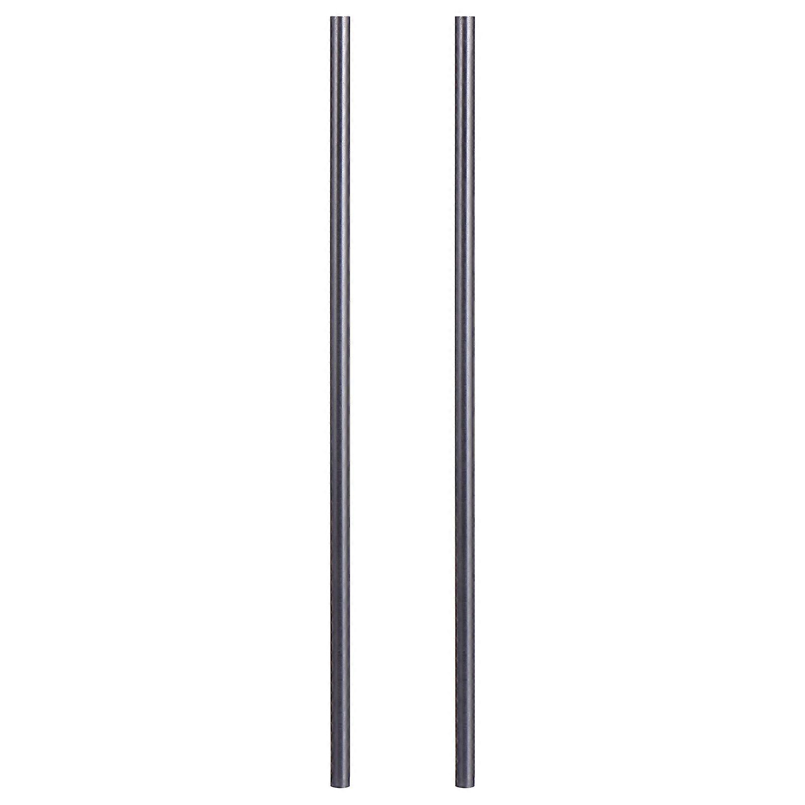 2Pcs Graphite Crucible Stirring Rod Stirring for Melting Casting Refining (Grey)