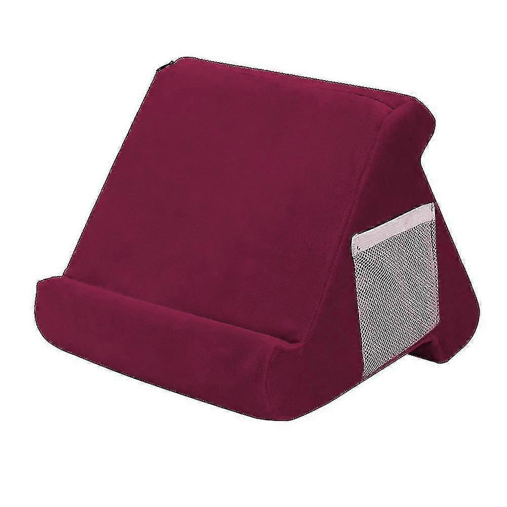 Soft Tablet Rest Cushion,multi-angle Ipad Stand Holder With Net Bag