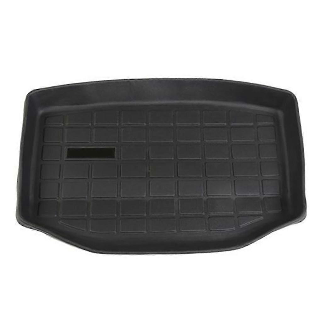 Trunk Front and Cargo Durable Mat for model 3 Black elastomer Modification Pad