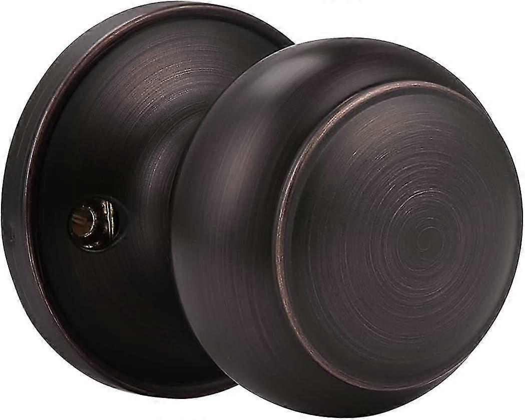 Single Ball Dummy Door Knob - Oil Rubbed Bronze