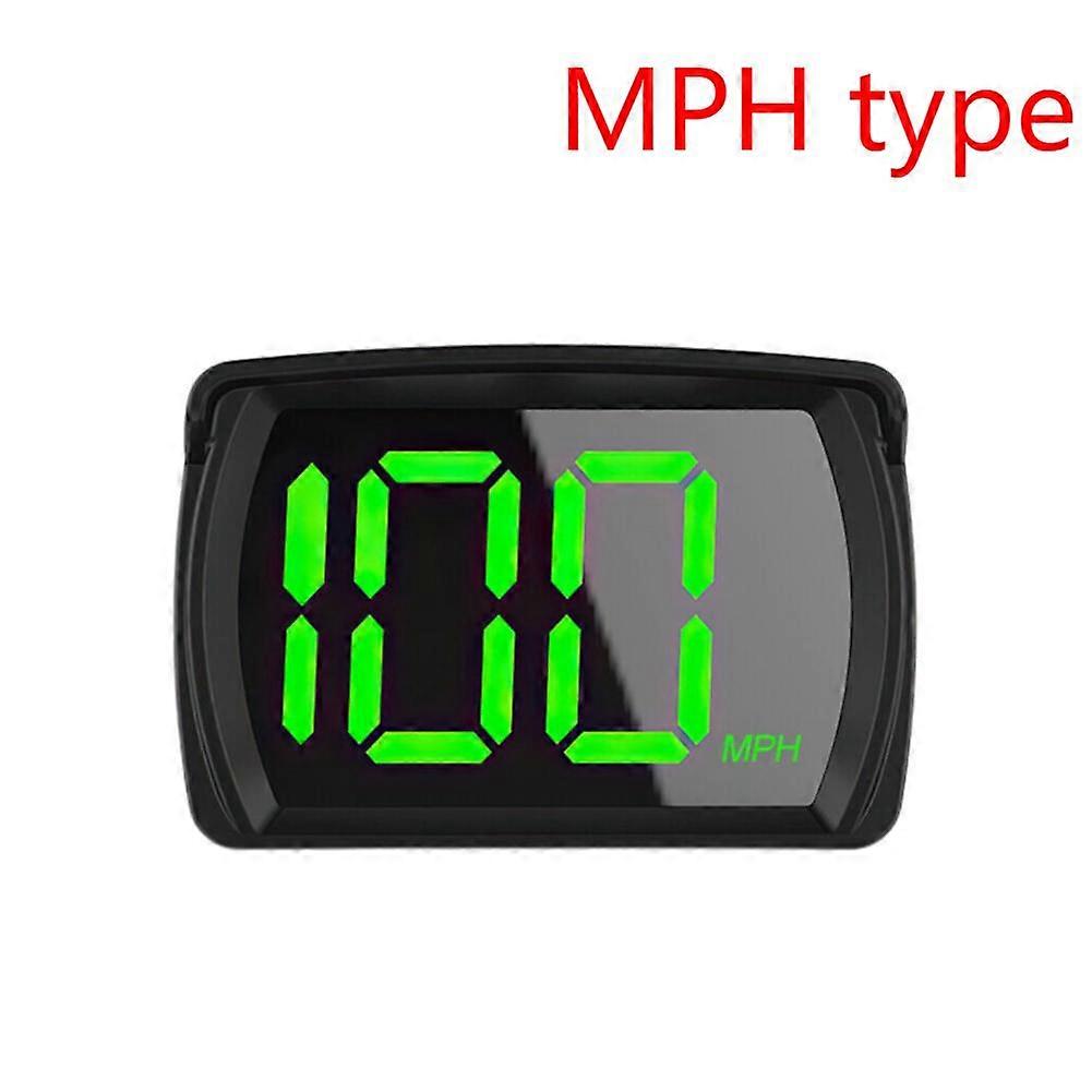 Universal Car HUD Head Up Display GPS Hud Digital Speedometer Big Font Speed Meter KMH for All Car Truck Plug and Play Auto Part