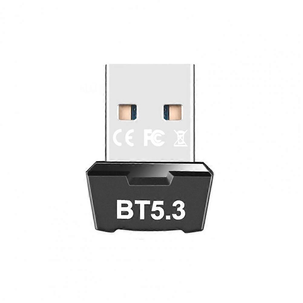 Reliable ABS Bluetooth-compatible Dongle No Delay Bluetooth-compatible 5.3 Mini Receiver Transmitter Wide Compatibility