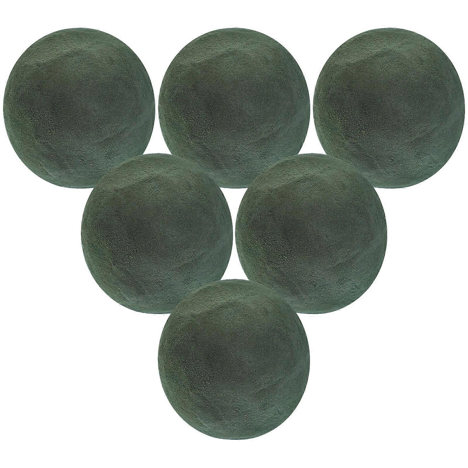 6 Pcs 12CM Creative Flower Foam Floral Foams Round Wedding Flower Bricks
