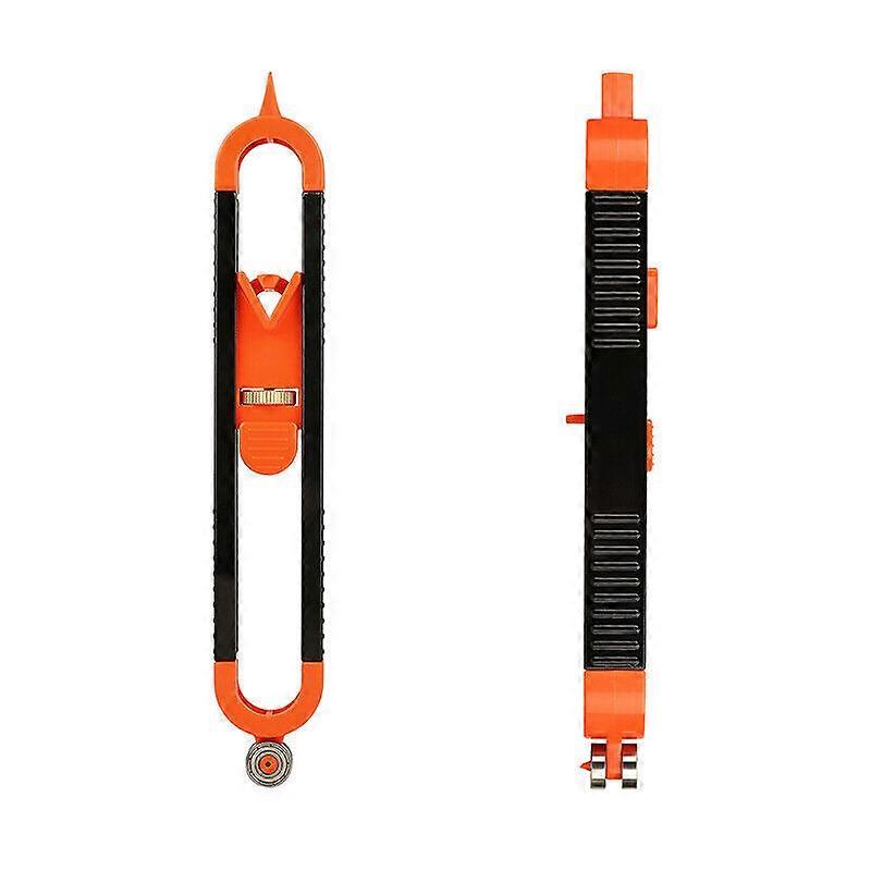Precise Contour Gauge with Lock Woodworking Edge Measuring Profile Ruler