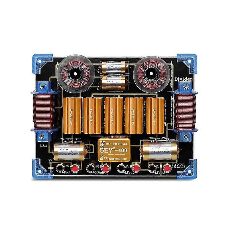 2000w Audio Frequency Divider Two Way Speaker Crossover 15 18inch Stage Performance High Power Frequency Divider Boris