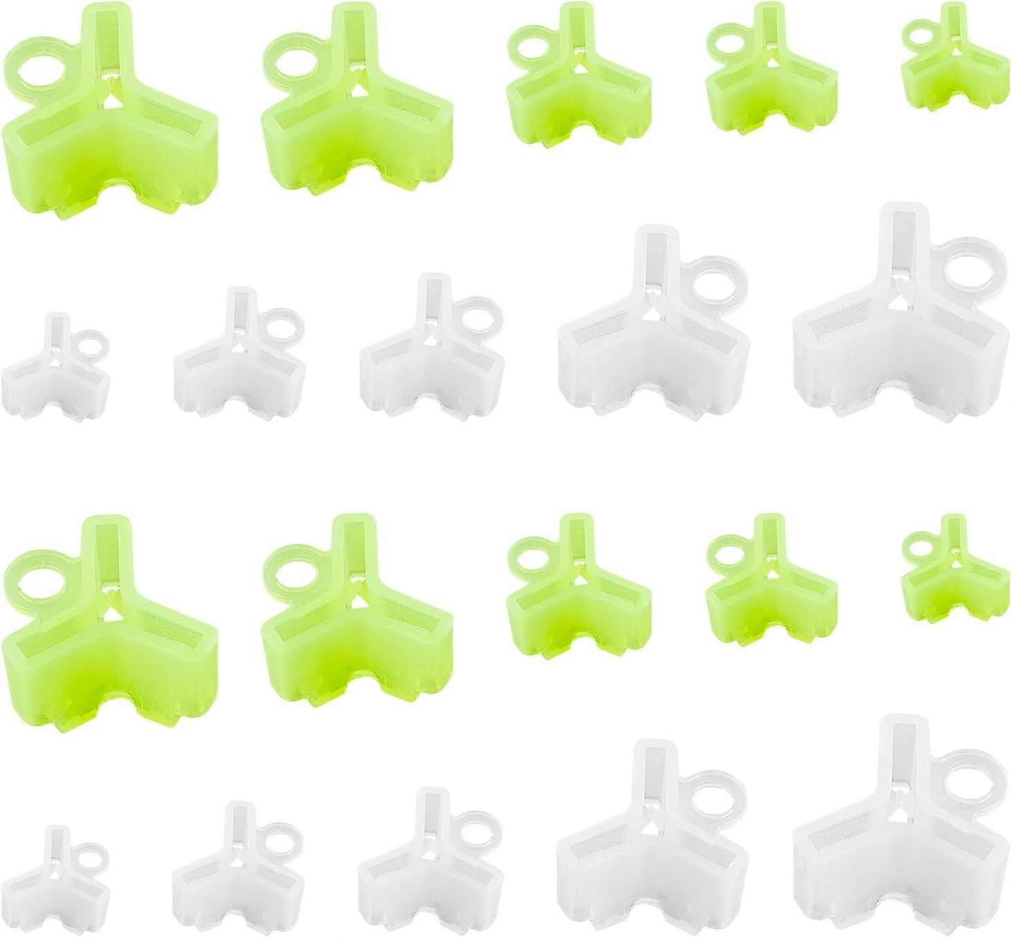 DIY 150PCS Fishing Hook Bonnets Treble Hook Covers Fishing Protector Safety Caps for Standard Hook DIY