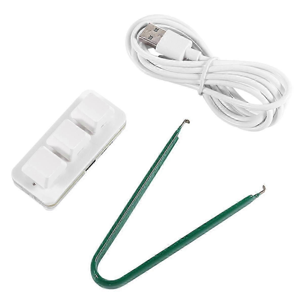 3 Keys Custom Mini Keyboard Copy Paste Cut Select All Enter Ctrl C V For Programmer Audio Game Shor