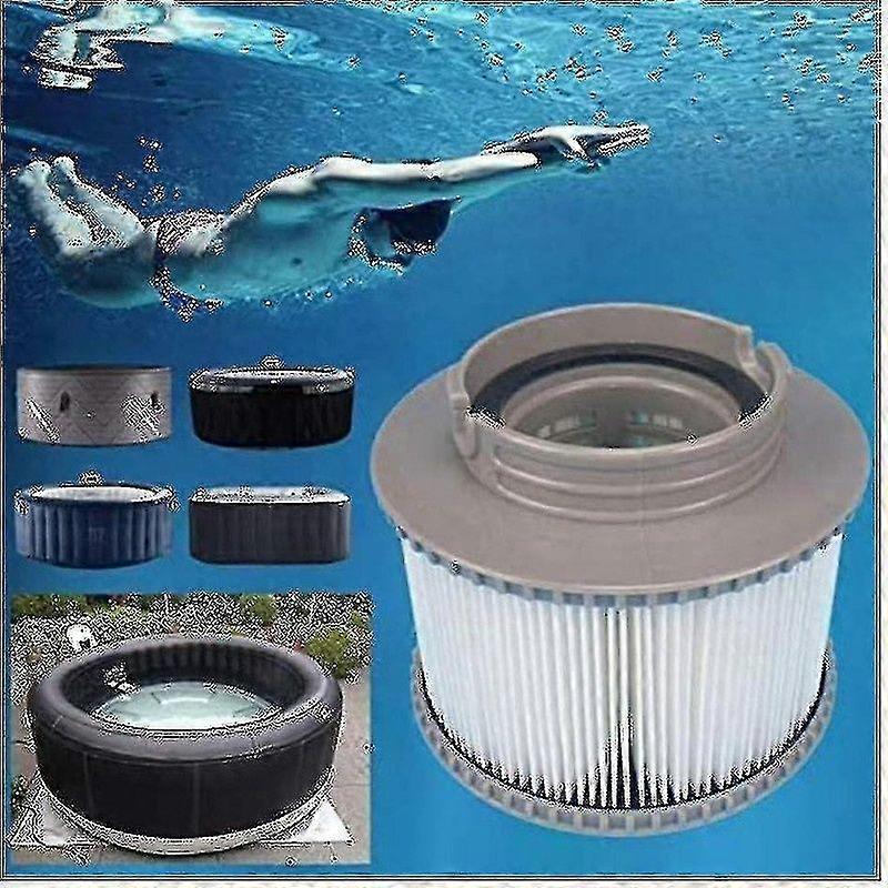 2024 Set Of 8 Replacement Filters For The Maintenance Of Your Inflatable Pool Mspa Or Jacuzzi Ruikalucky-xjw