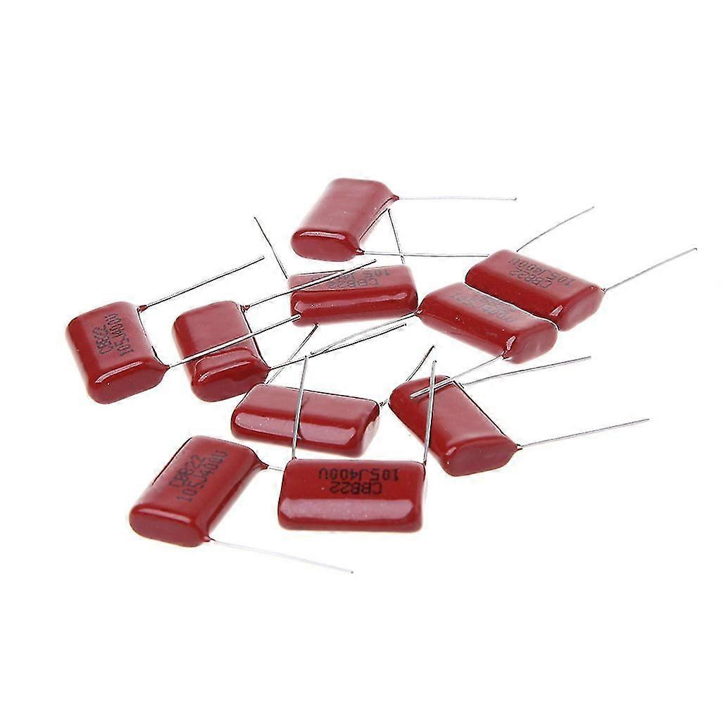 10 sztuk CBB22 105J 400V kondensatory z folii metalizowanej 1UF P20mm Kondensatory cienkowarstwowe