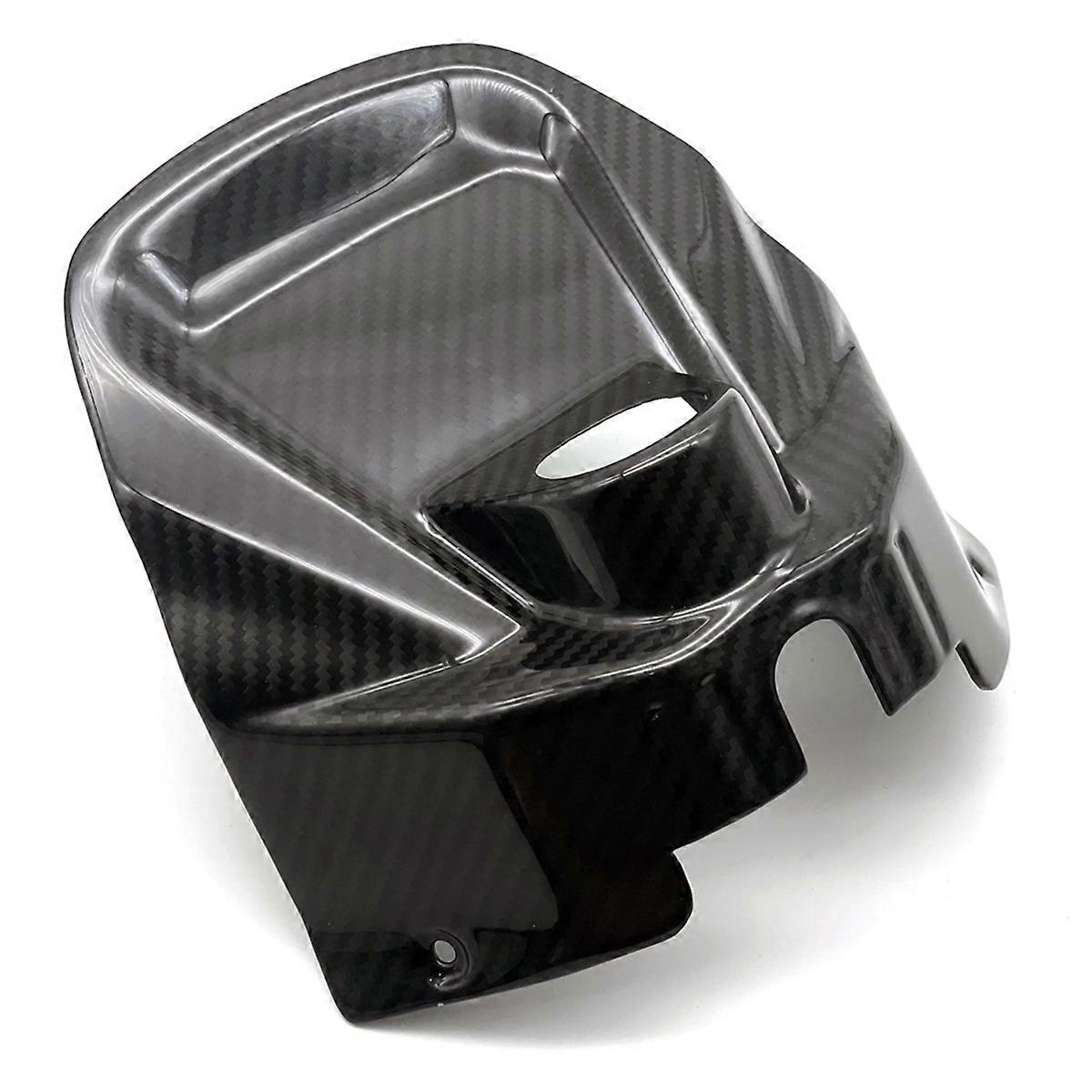 Carbon Fiber Motorcycle Fuel Tank Key Cover Ignition Tube Fairing Cover for 660 RS660 2020-2023