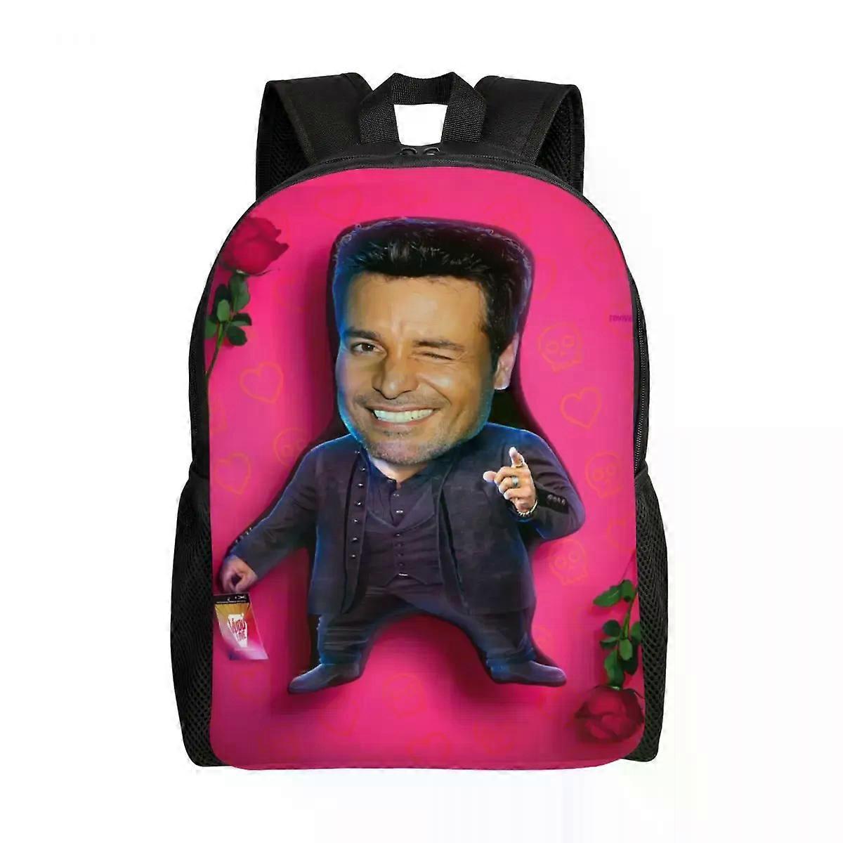 B569 Chayanne Chiquito Meme حقيبة ظهر للسفر للرجال النساء حقيبة كتب كمبيوتر محمول مدرسي حقائب نهارية لطلاب الكلية jtx595 ui569