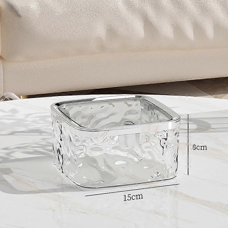 Laundry Pods Container Multi-Function Clear Storage Box for Washing Capsules Holder Coffee Capsules Organizer Desktop Trash Can
