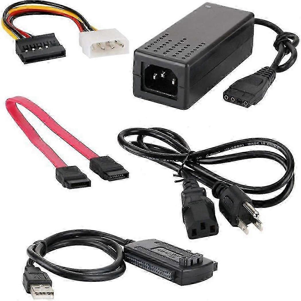 Sata / pata / ide till USB 2.0 adapter omvandlarkabel för hårt - JS