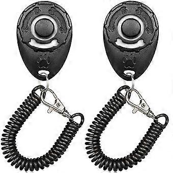 2 Packs Dogs Clicker Training, Dog Clicker Dog, Dog Clicker Whistle, For Professional Pet