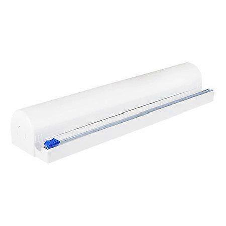 Refillable Plastic Wrap Dispenser with Slide Cutter