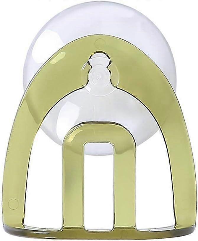 Suction Cup Sink Drain Rack, Kitchen Sponge Holder with Suction Cups for Bathroom