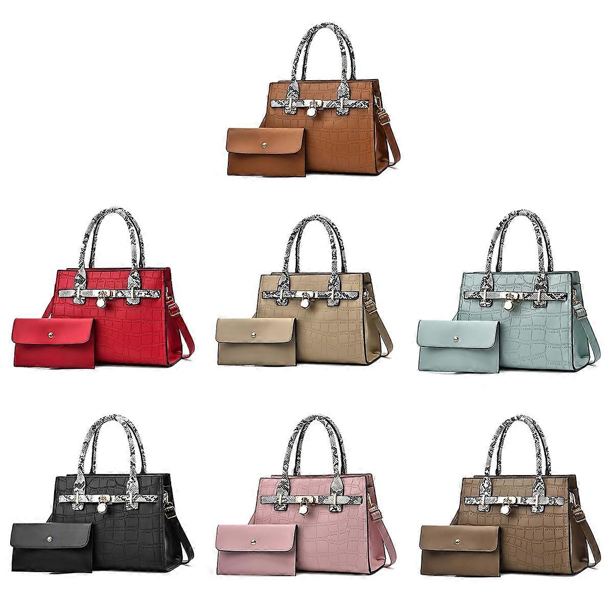 2613 2 In 1 Large Capacity Stone Pattern Bags