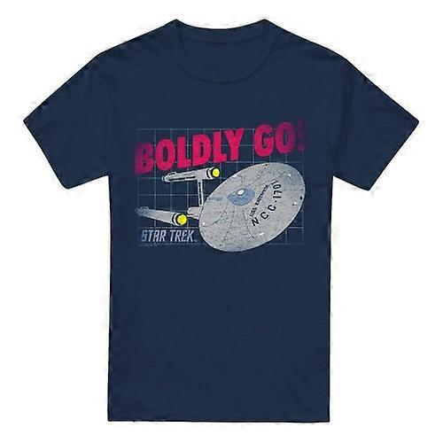 Star Trek Mens Boldly Go T-Shirt