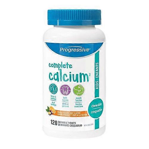 Progressive Calcium Kids Orange Chewable, 120 Count