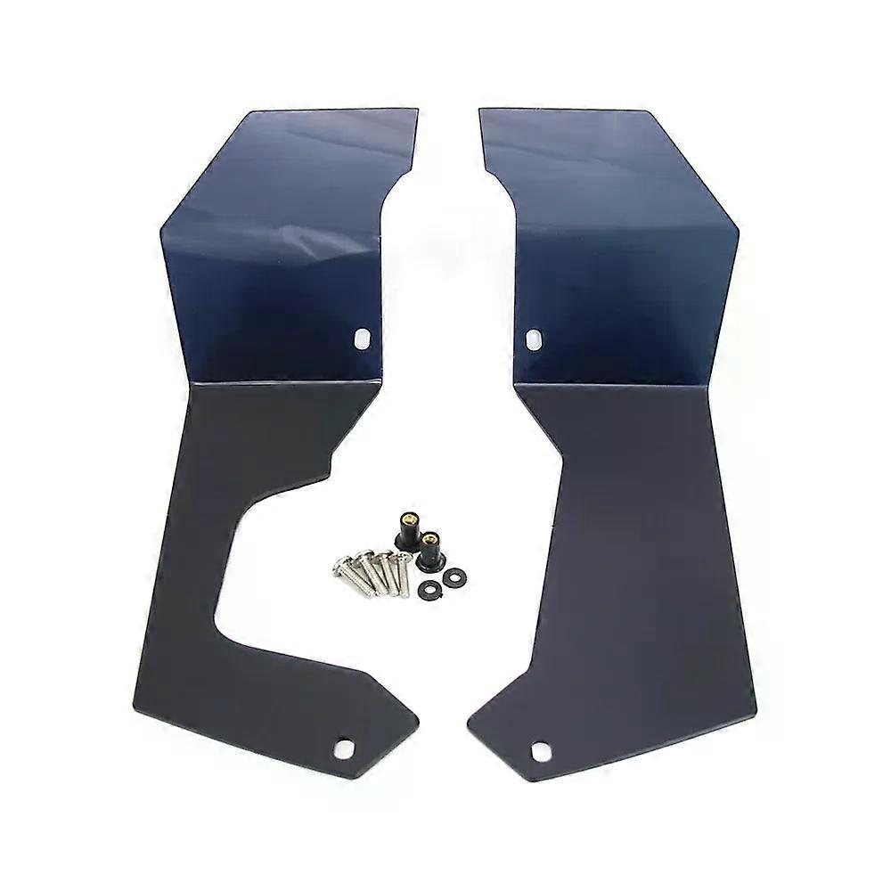 VFR1200XクロスツアラーVFR 1200 Xサイドフロントガラスウィンドスクリーンウィンドディフレクター2012-2015 2014 13 MAXPに対応した新しいオートバイアクセサリー