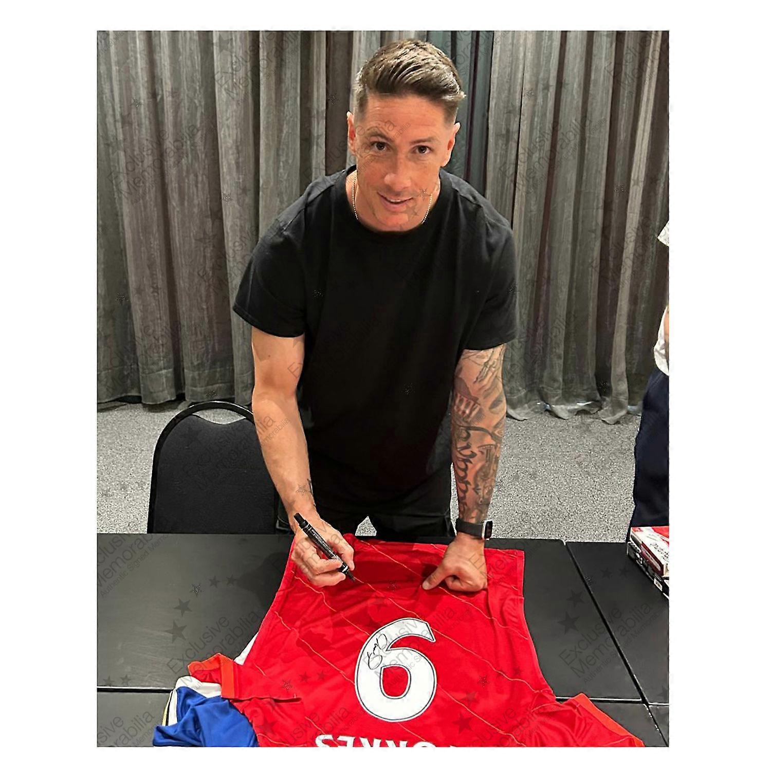 Fernando Torres Signed Liverpool 2021-22 Football Shirt | Fruugo US