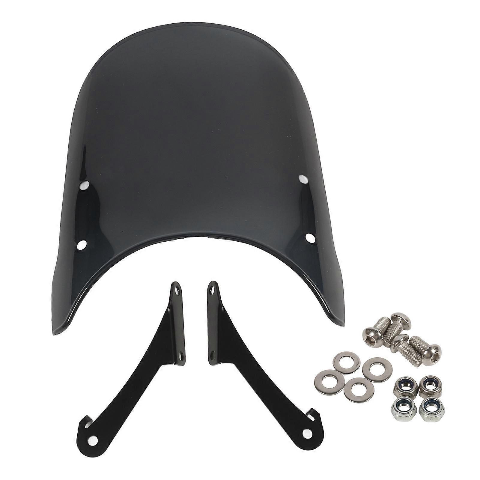 Motorcycle Windscreen Stylish Protective Sturdy High Strength Front Motorcycle Windshield For XSR 900 (Gray)