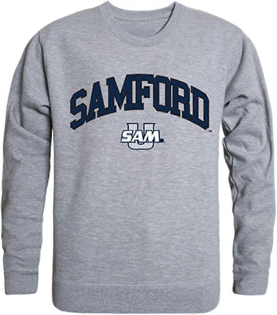 Samford University Campus Crewneck Pulover Hanorac Heather Grey
