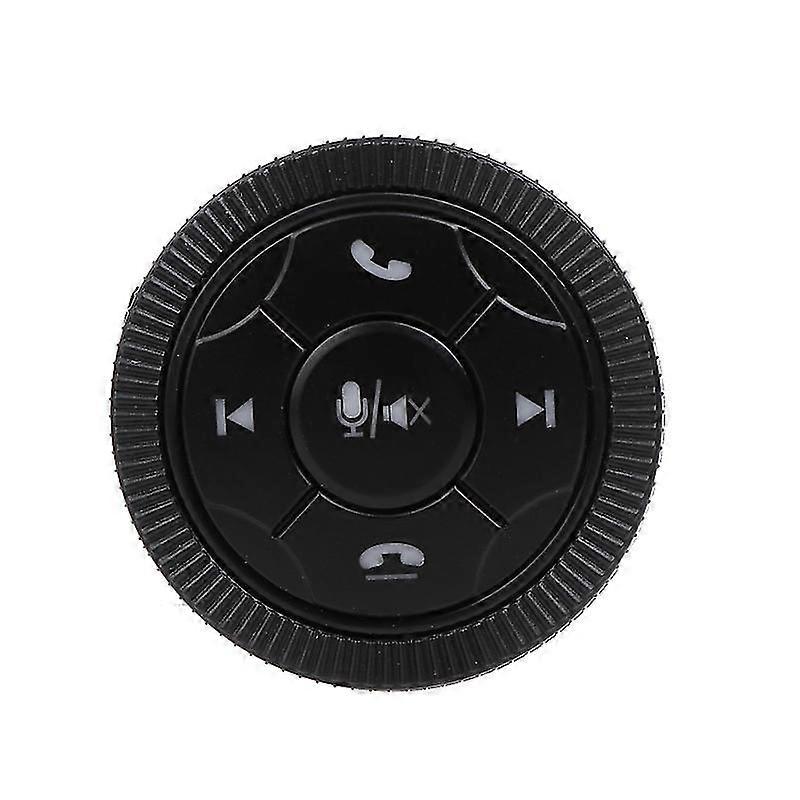Media Remote Button 7-key Car Motorcycle Steering Wheel Remote Control Music