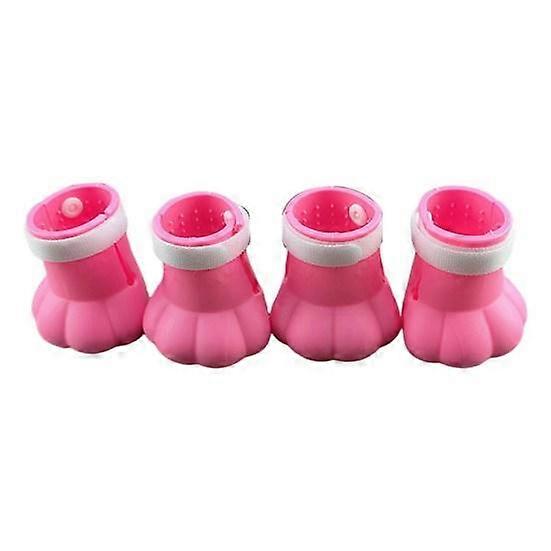 4Pcs Durable Anti-shedding Open Design Pet Claw Covers Nail Trim Grooming Cat Kitten Foot Supplies