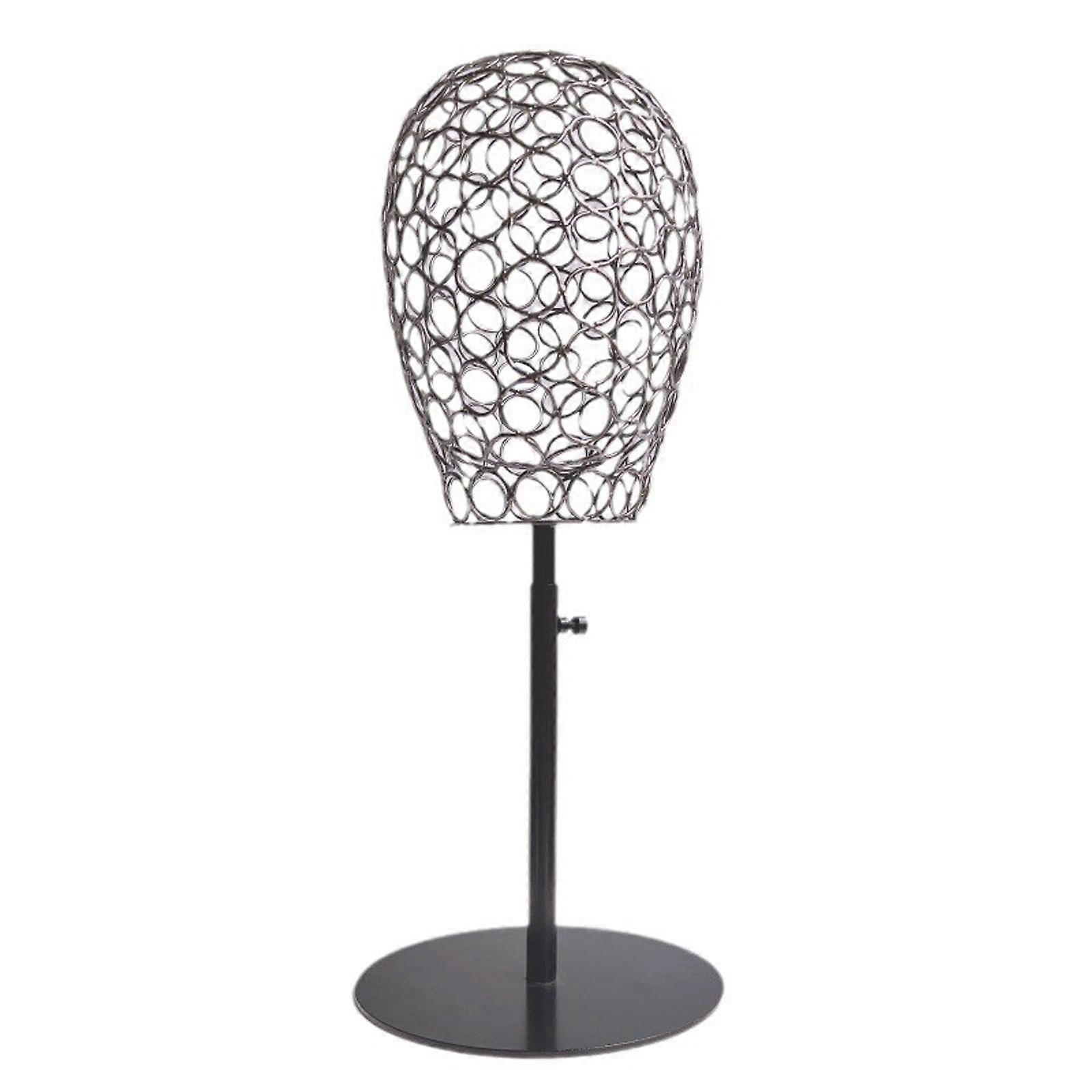 ウィッグディスプレイヘッド用アイアン中空マネキンヘッドヘッド ヘッドフォン