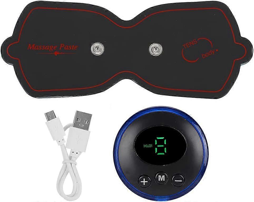 Mini Portable Cervical Spine Massage Paste Massage Vibration Pulse Neck And Shoulder Care Multifunctional