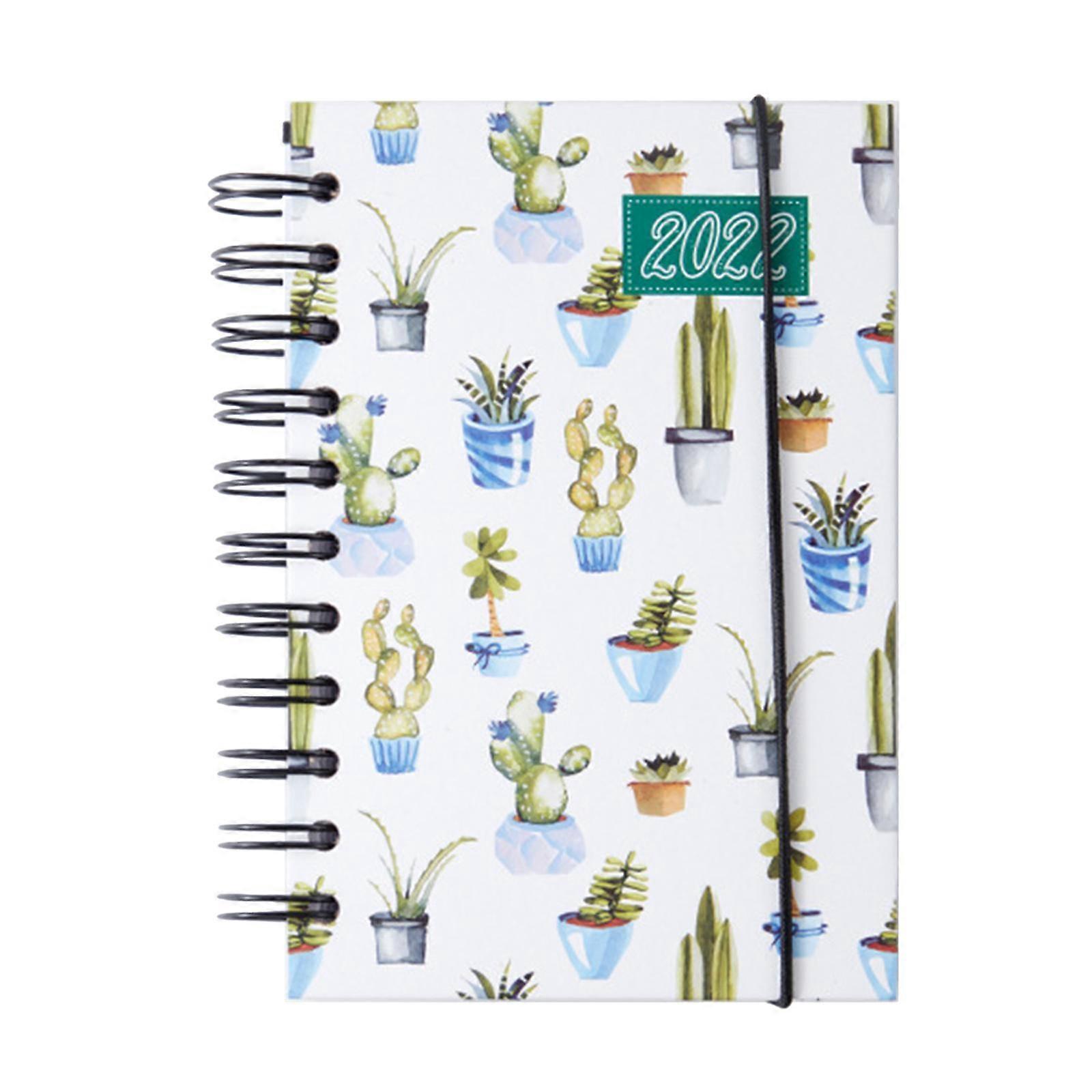 2022 Notebook A5 Notepad Writing Pads Daily Monthly Yearly Agenda Diary for