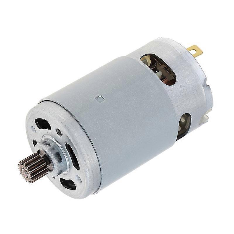 21V RS550 Motor Brushed Motor 14 Teeth Suitable for 4/6 Inch Cordless Mini Logging Saw Chainsaw Tool