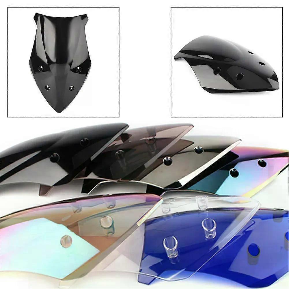 يخدع الزجاج الأمامي لسوزوكي GSX-S GSXS 1000F GSXS1000F 2015-2020 زجاج أمامي مزدوج الفقاعة ملحقات الدراجات النارية عاكس هدية